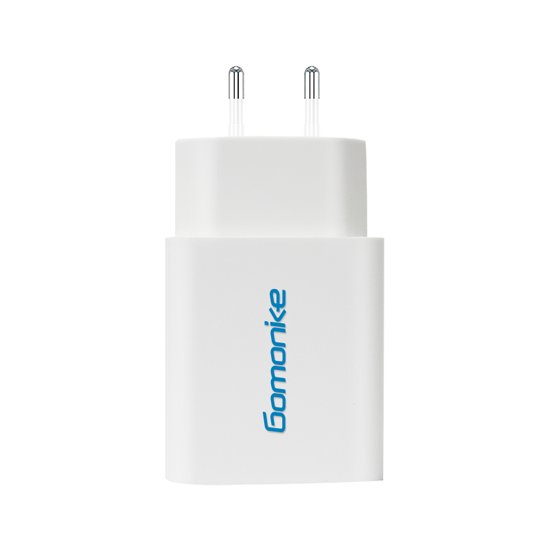 The newly designed European Plug charger is compatible with iPhone, Samsung, LG, Huawei phones.